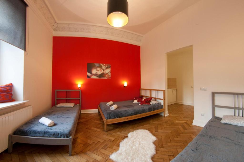Hotel Pokoje Bagatela Stare Miasto Krakau Zimmer foto