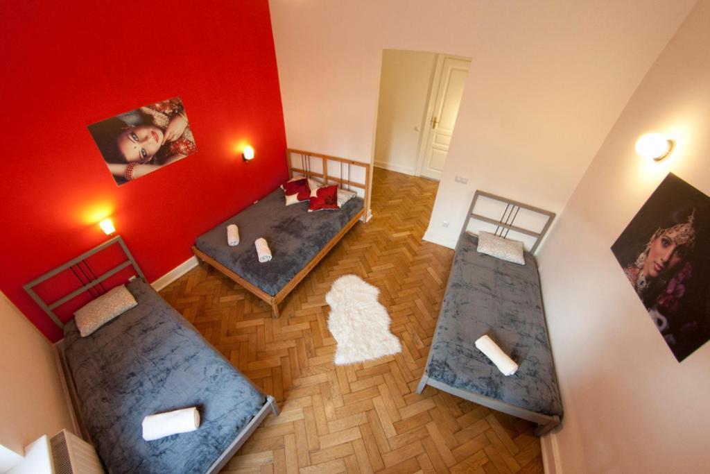 Hotel Pokoje Bagatela Stare Miasto Krakau Zimmer foto